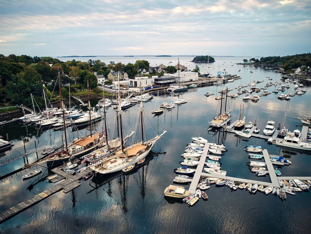 Harbor Maine New England Harbor Maine New England